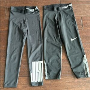 Women Nike pro Capri leggings XS
